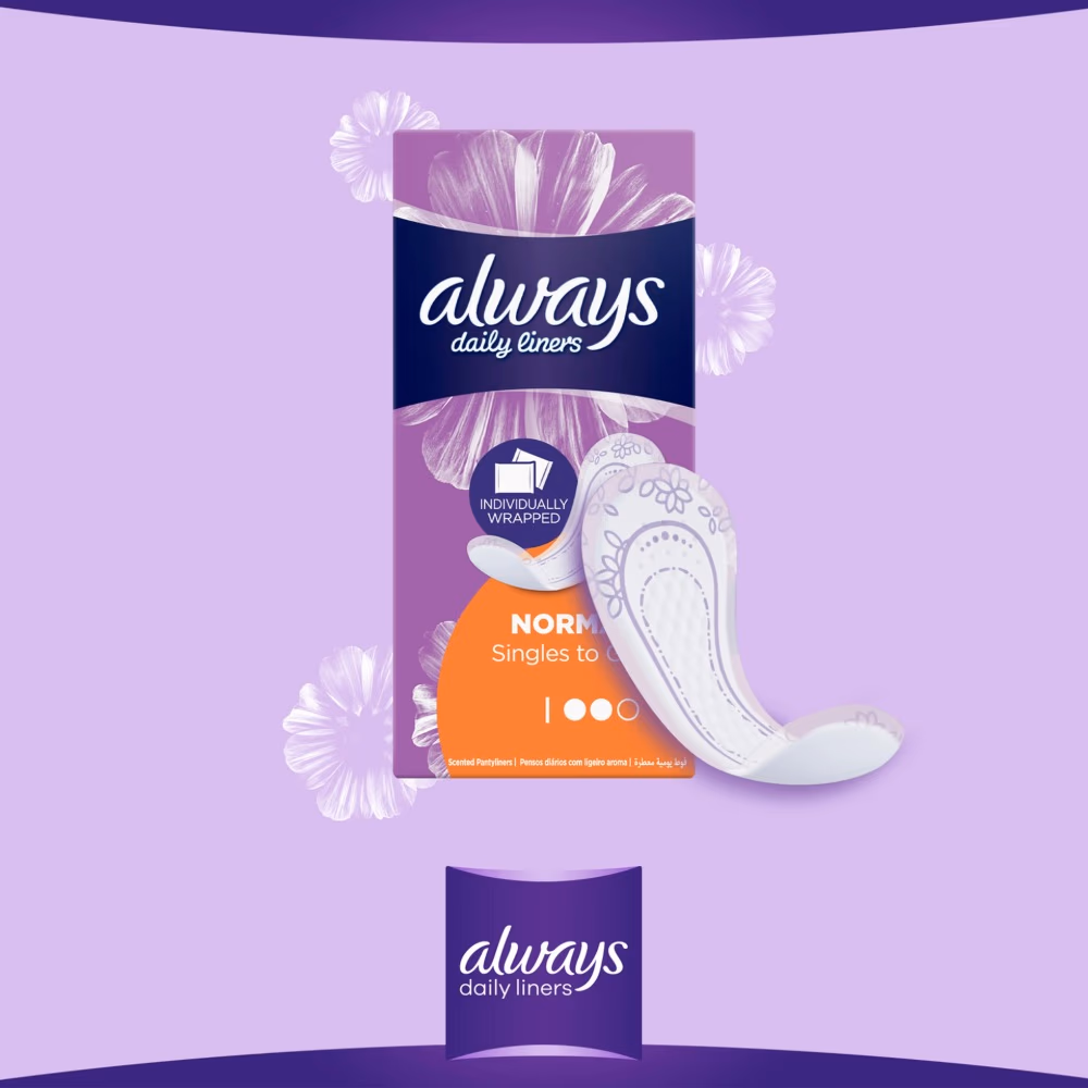Always Daily Liners Singles To Go Normal 20s 3