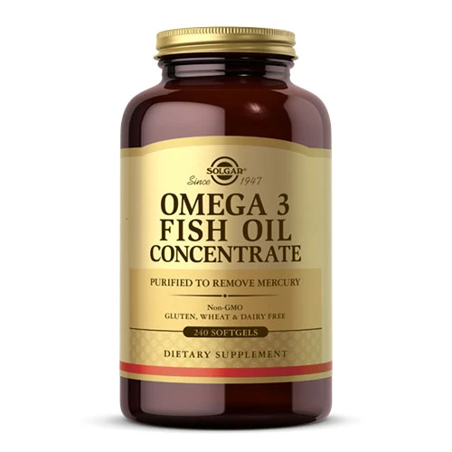 Solgar Omega 3 Fish Oil Concentrate -240 Softgels 1
