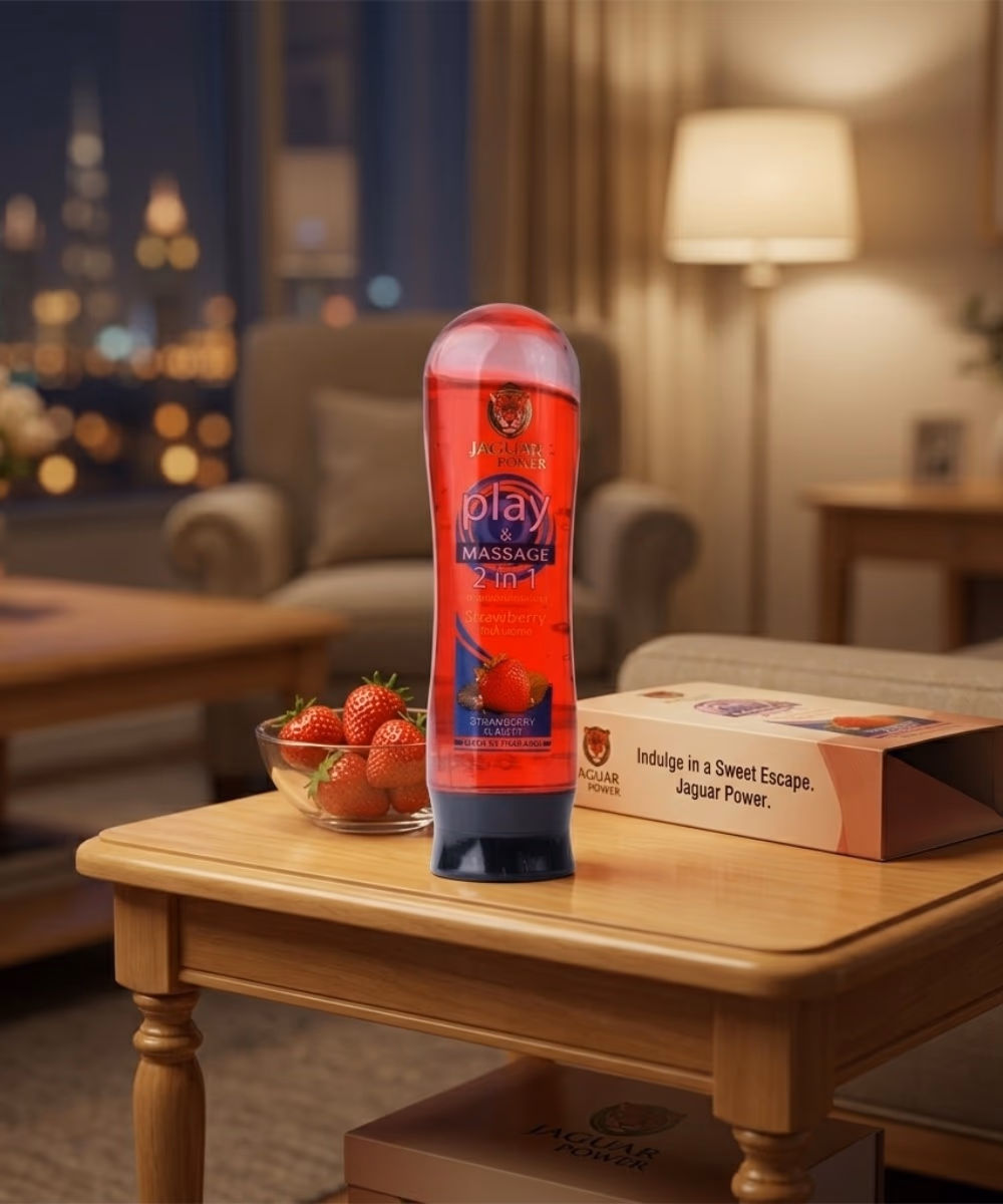 Jaguar Power Play and Massage 2 in 1 Strawberry Extract 110ml 2