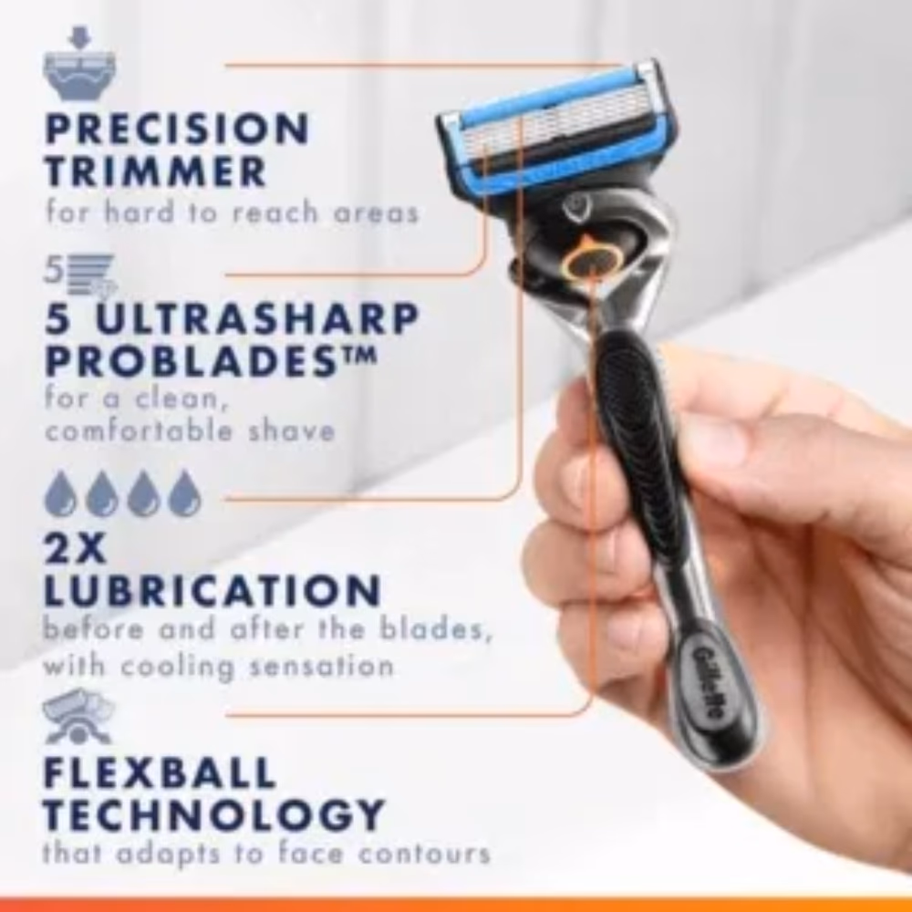 Gillette Fusion5 ProGlide Catridges 4s 2