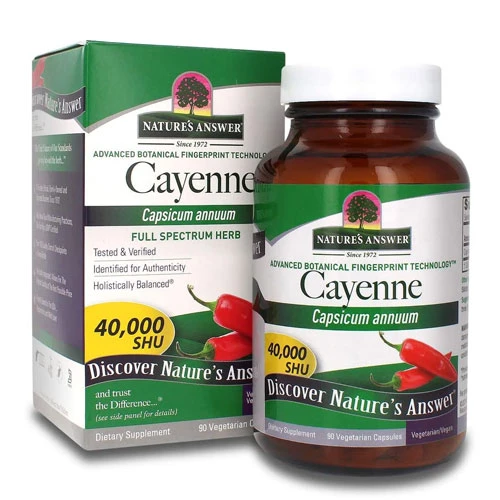 Natures Answer Cayenne Pepper-90 Capsules 1