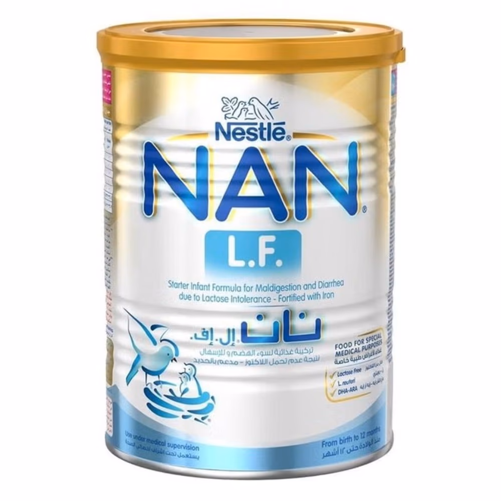 Nestle Nan LF Lactose Free Baby Milk Formula 400Gm