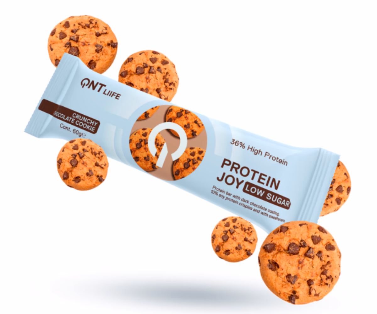 QNT Protein Joy Bar – Crunchy Chocolate Cookie (60g)