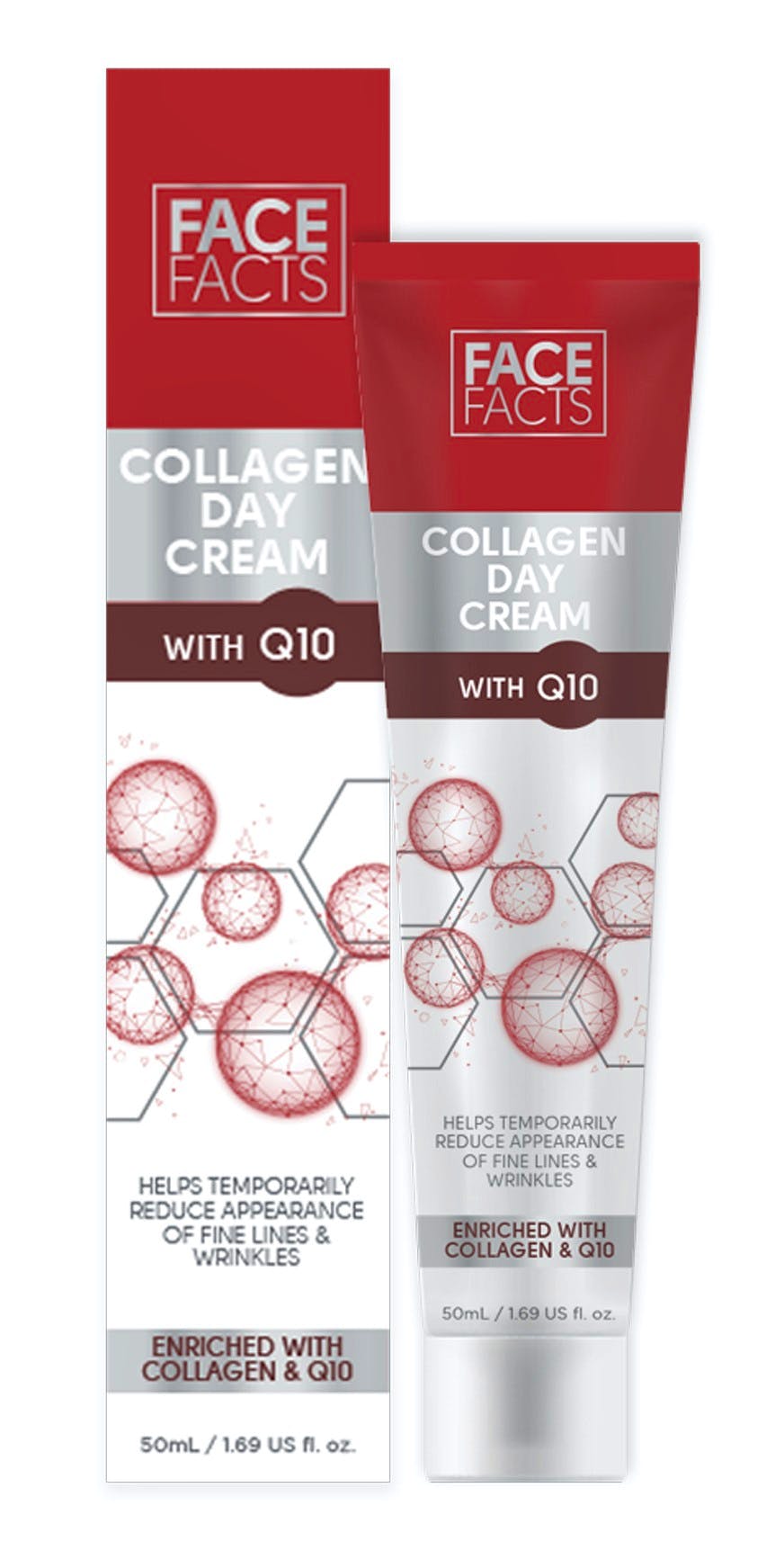 Face Facts Collagen and Q10 Day Cream 50ml 1