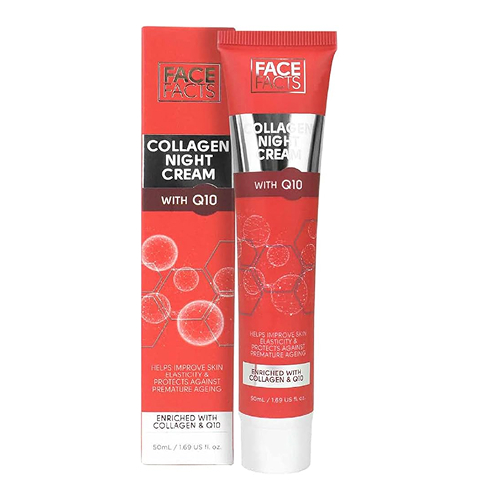 Face Facts Collagen with Q10 Night Cream 50ml 1