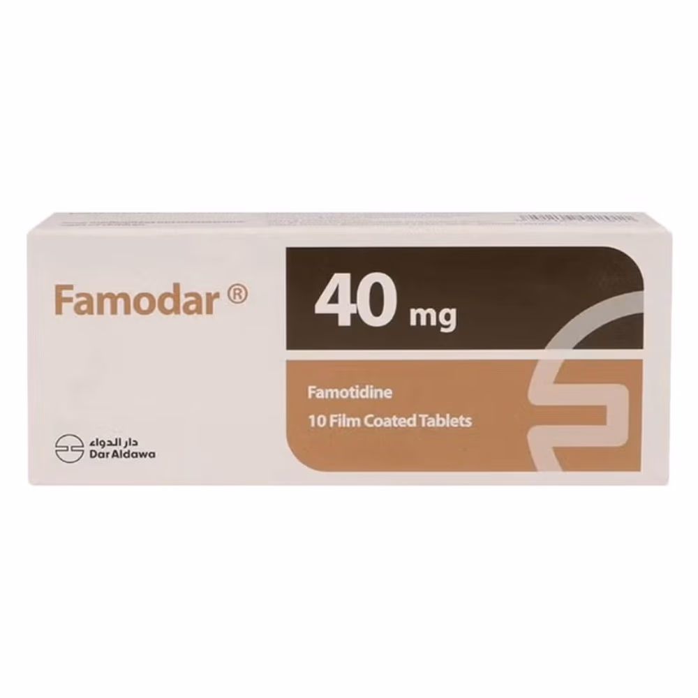 Famodar 40mg Tablets 10s 1