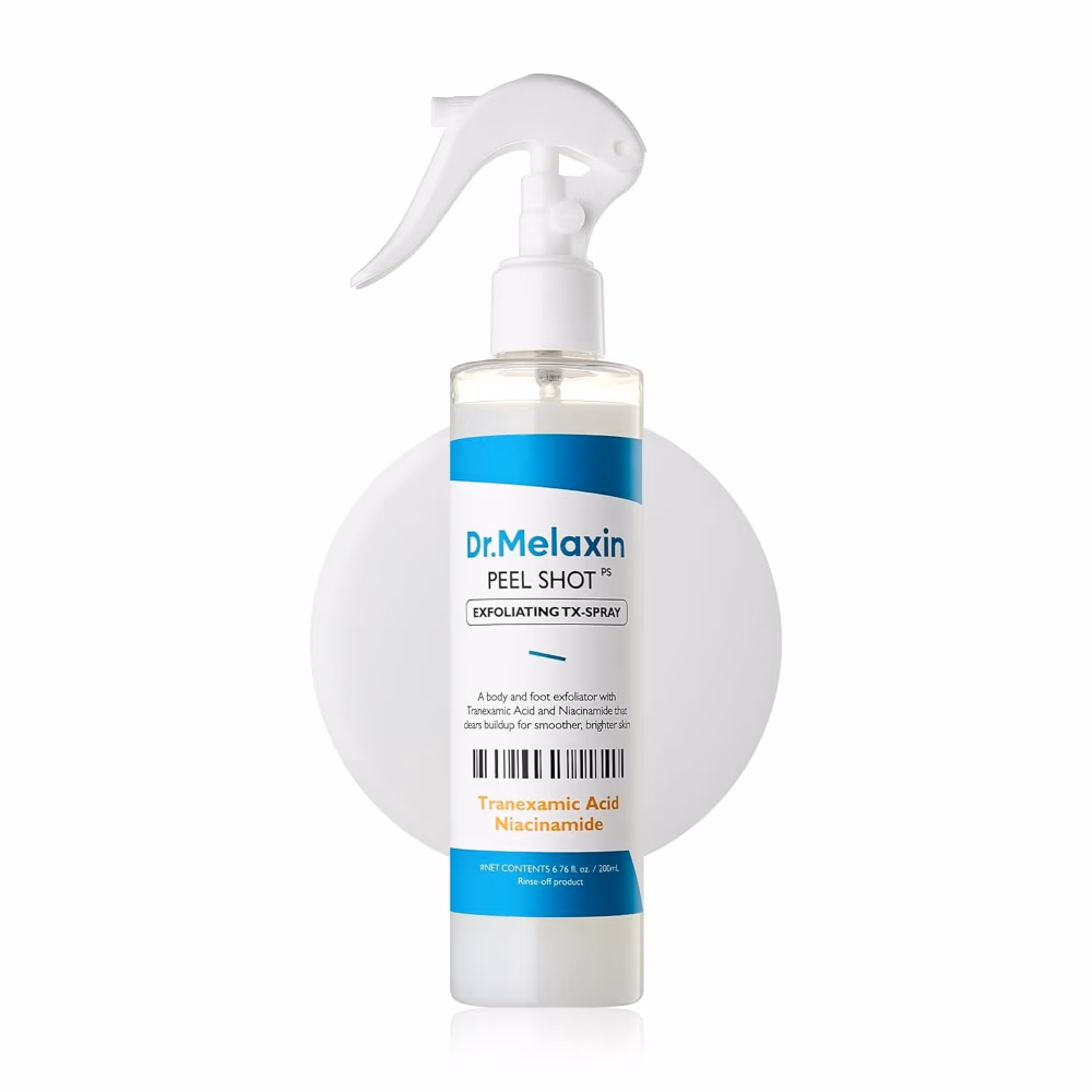 Dr. Melaxin Peel Shot Exfoliating TX-Spray 200ml | Body and Foot Exfoliator with Tranexamic Acid & Niacinamide 1