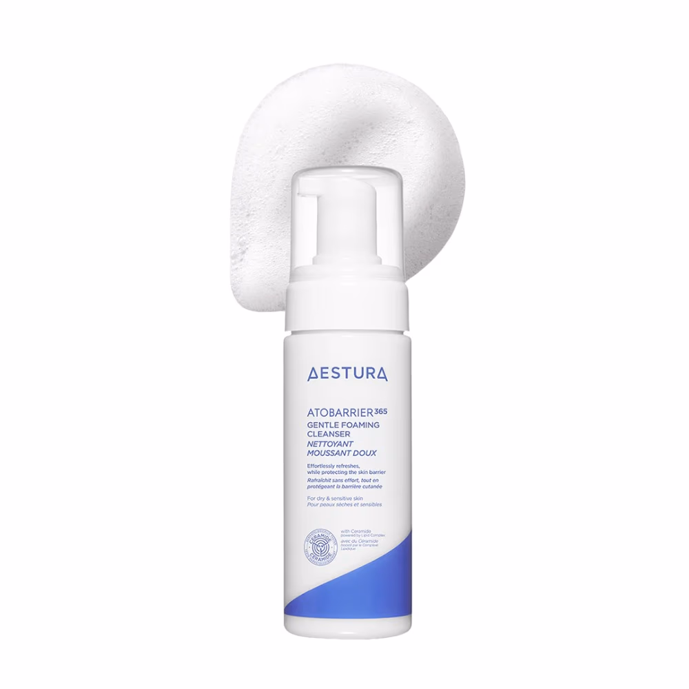 Aestura Atobarrier 365 Gentle Foaming Cleanser 150ml – DermaON | Barrier-Protective Face Wash for Dry & Sensitive Skin 1
