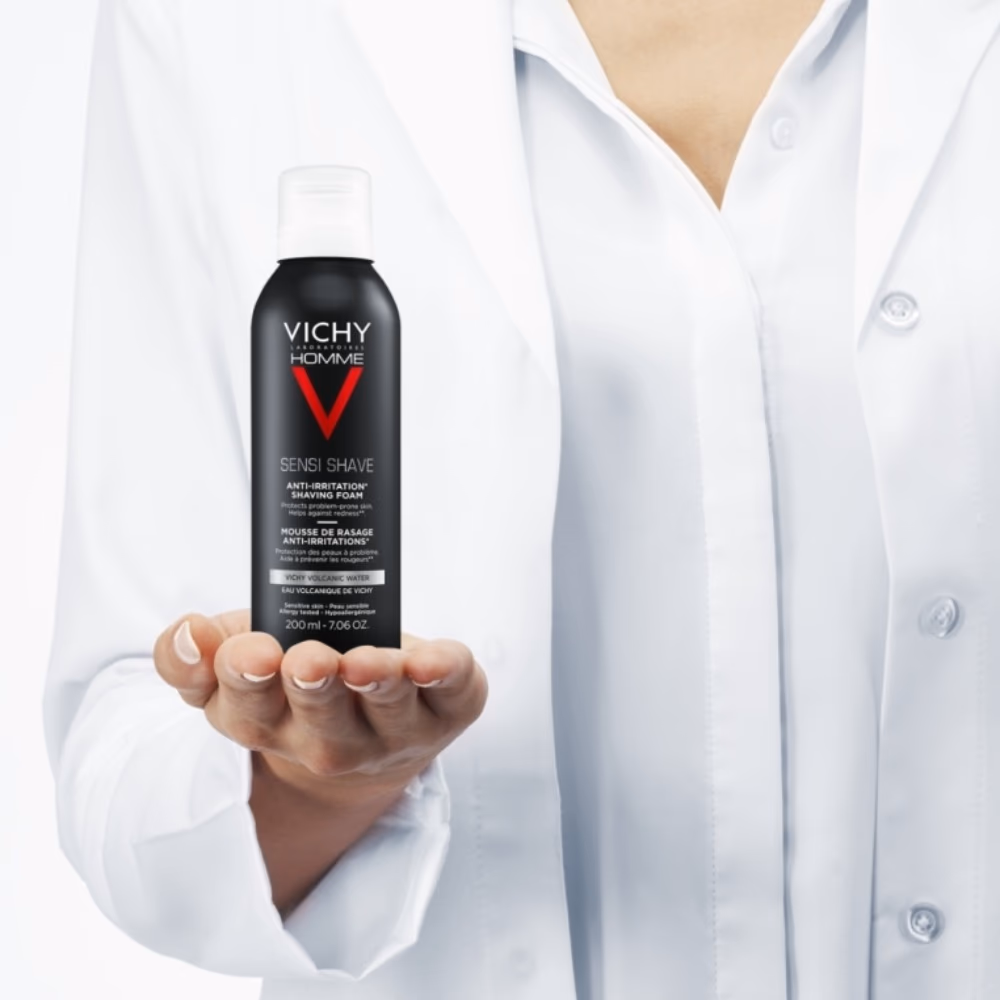Vichy Homme Anti-Irritations Shaving Foam 200 ml 4