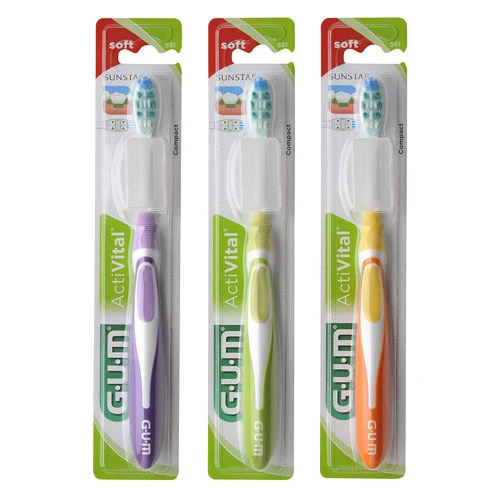 GUM ActiVital Toothbrush (581) Soft - Assorted Color 2