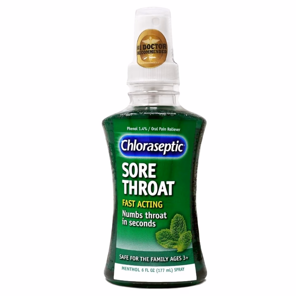 Chloraseptic Sore Throat Spray 177ml - Mint 1
