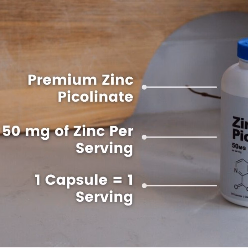 Nutricost ZincPicolinate 50mg Caps 120S 3