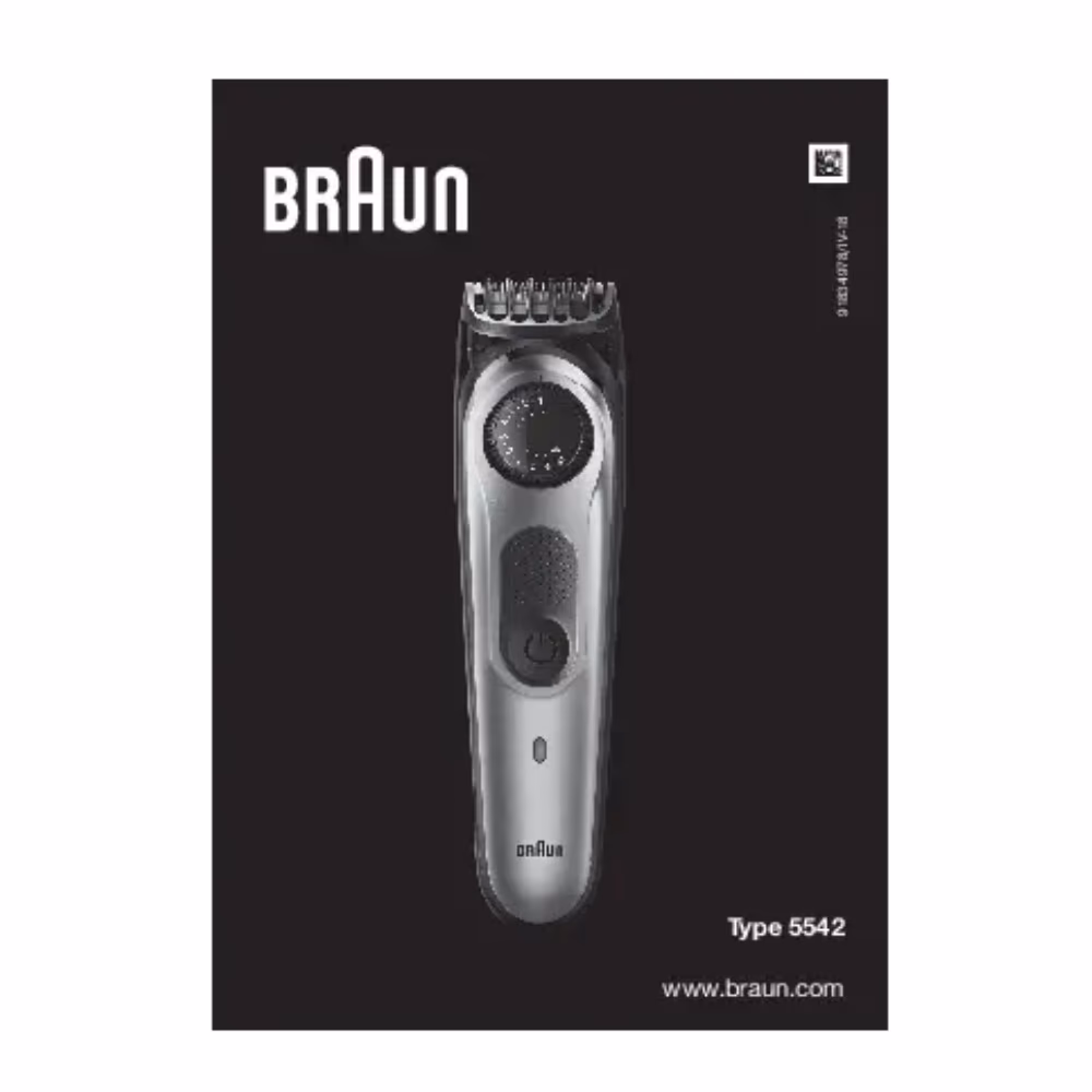 Braun Series 7 Trimmer Model 5542 1