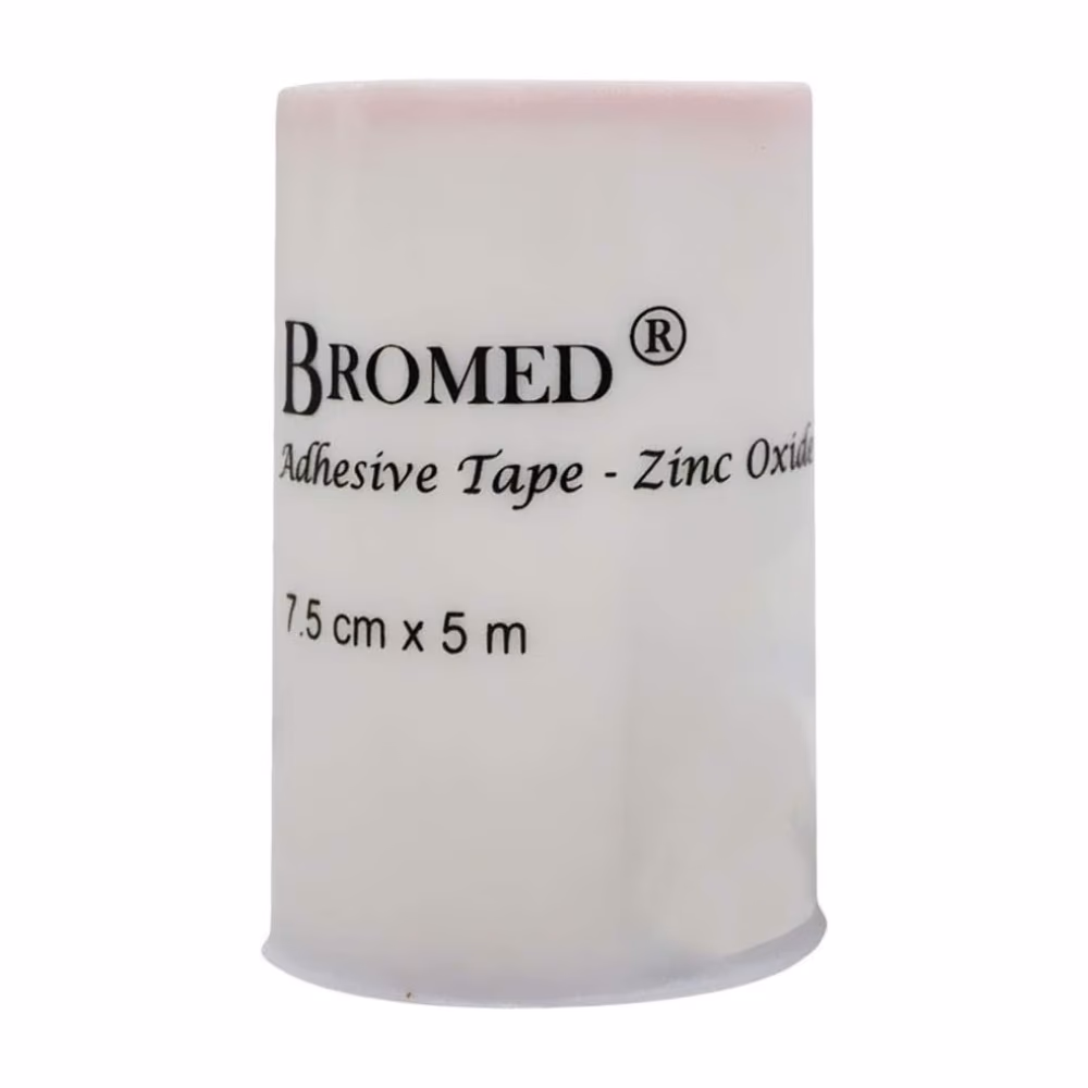 Bromed Adhesive Tape Zinc Oxide 7.5 x 5m 1