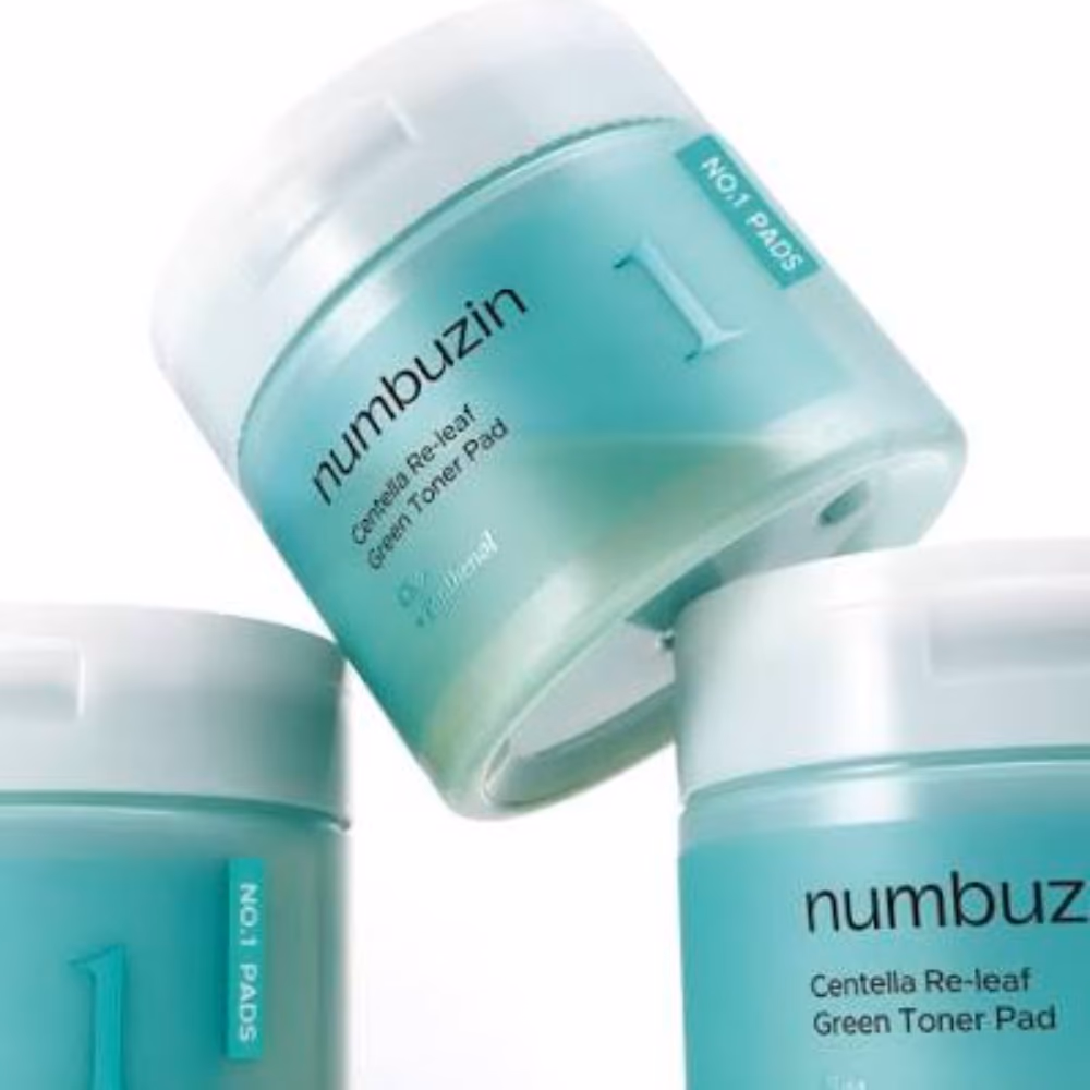 Numbuzin No.1 Centella Re Leaf Green Toner Pads with Centella Asiatica and Panthenol for Soothing Skin 2