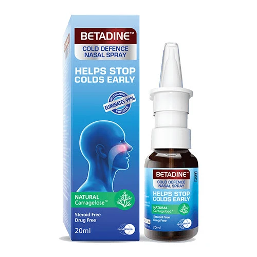 Betadine Cold Defense Nasal Spray for Adults 20ml 1