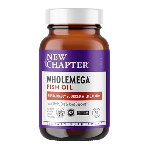 New Chapter Wholemega 1000mg - 60 Softgels
