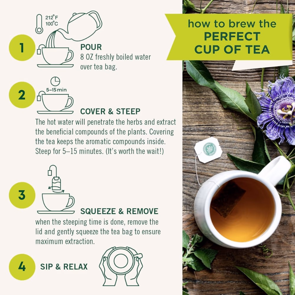 Traditional Organic Peppermint Tea Bags -16 Bags 4
