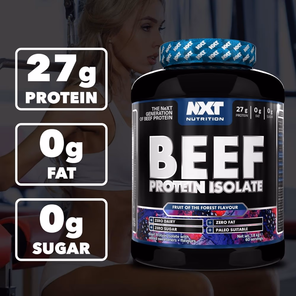 NXT Beef Protein Isolate Forest Fruit 1.8Kg 3