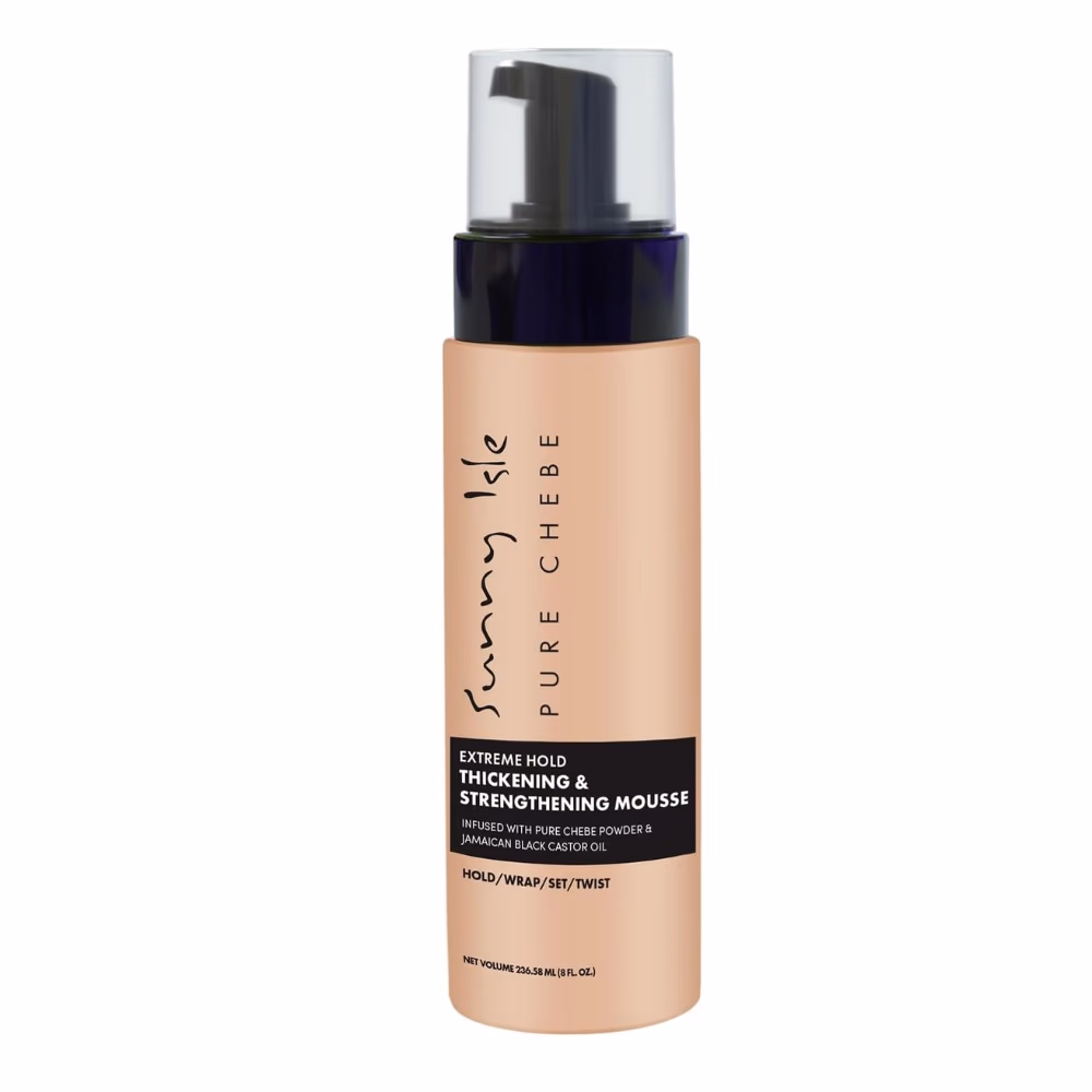 Sunny Isle Pure Chebe Extreme Hold Thickening & Strengthening Mousse 236ml