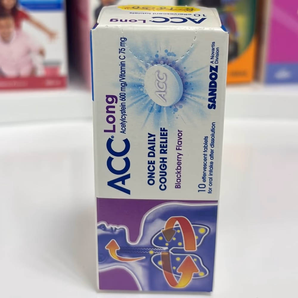 ACC Long 600 Effervescent Tablets 10s 2