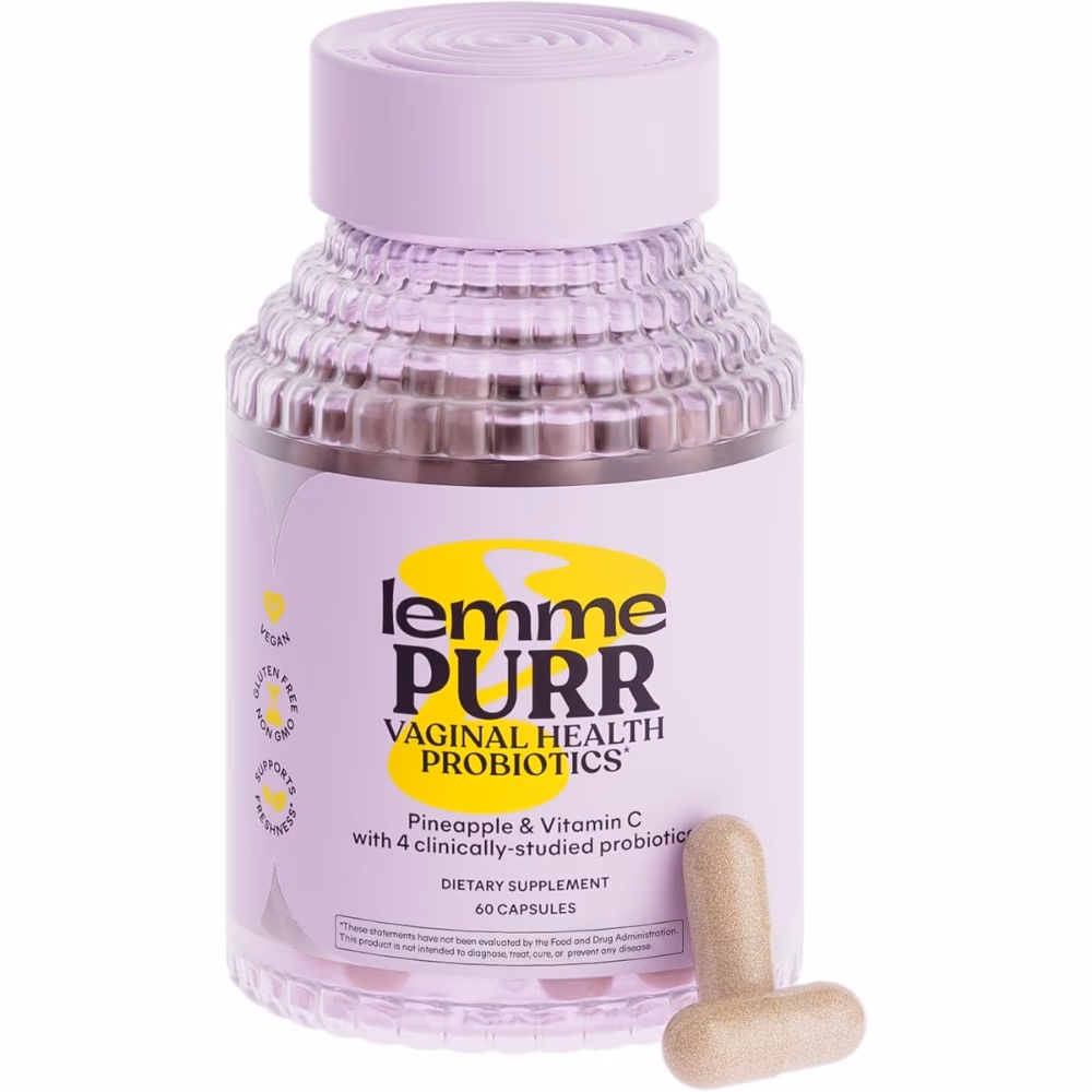 Lemme Purr Vaginal Probiotics-60 Capsules 1