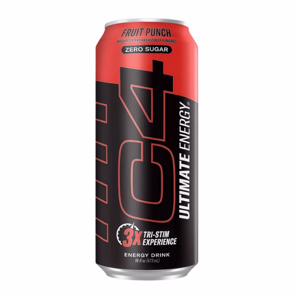 Cellucor C4 Ultimate Energy RTD Fruit Punch - 473ml 1