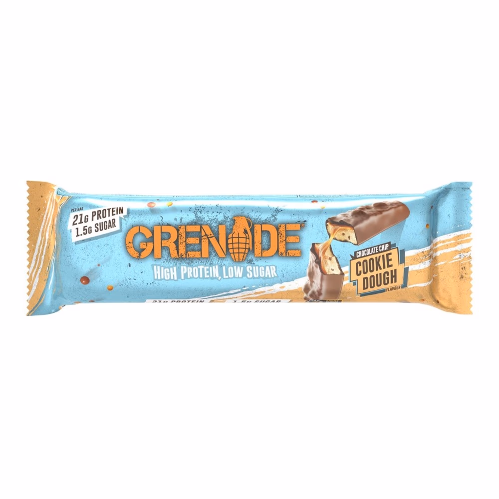 Grenade Protein Bar – Choco Chip Cookie Dough 60g 1