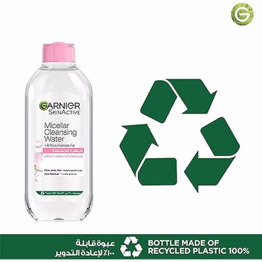 Garnier SkinActive Micellar Water Pink 400ml 2