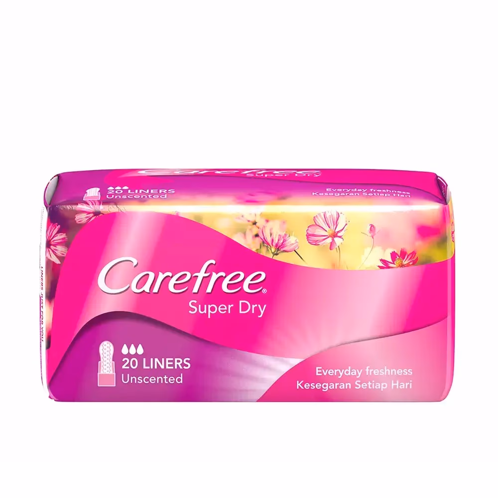 Carefree Super Dry Unscented 20s