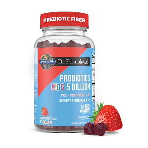 Garden Of Life Dr. Formulated Probiotics Kids 5 Billion Strawberry Flavor Gummies 60S 1