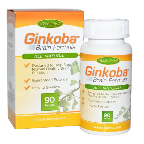 Body Gold Ginkoba Brain Formula 90 Tablets 1