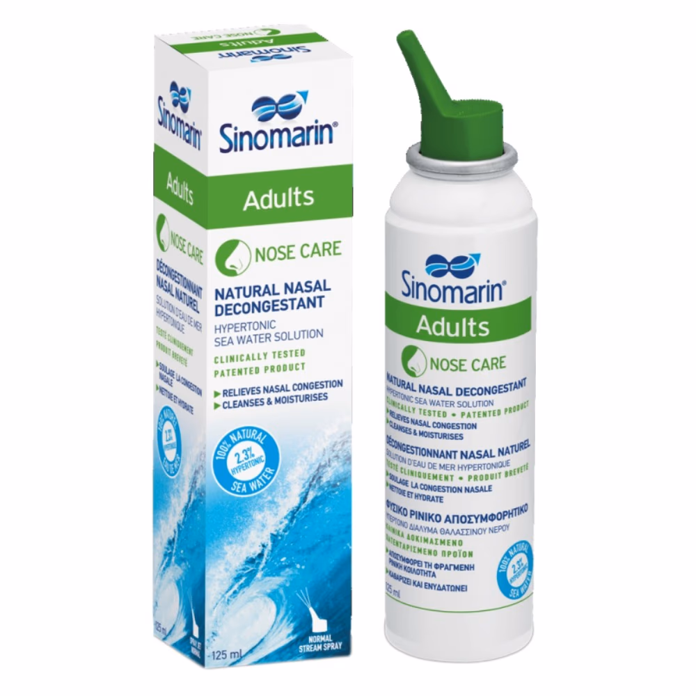 Sinomarin Adults Hypertonic Nose Spray 125ml