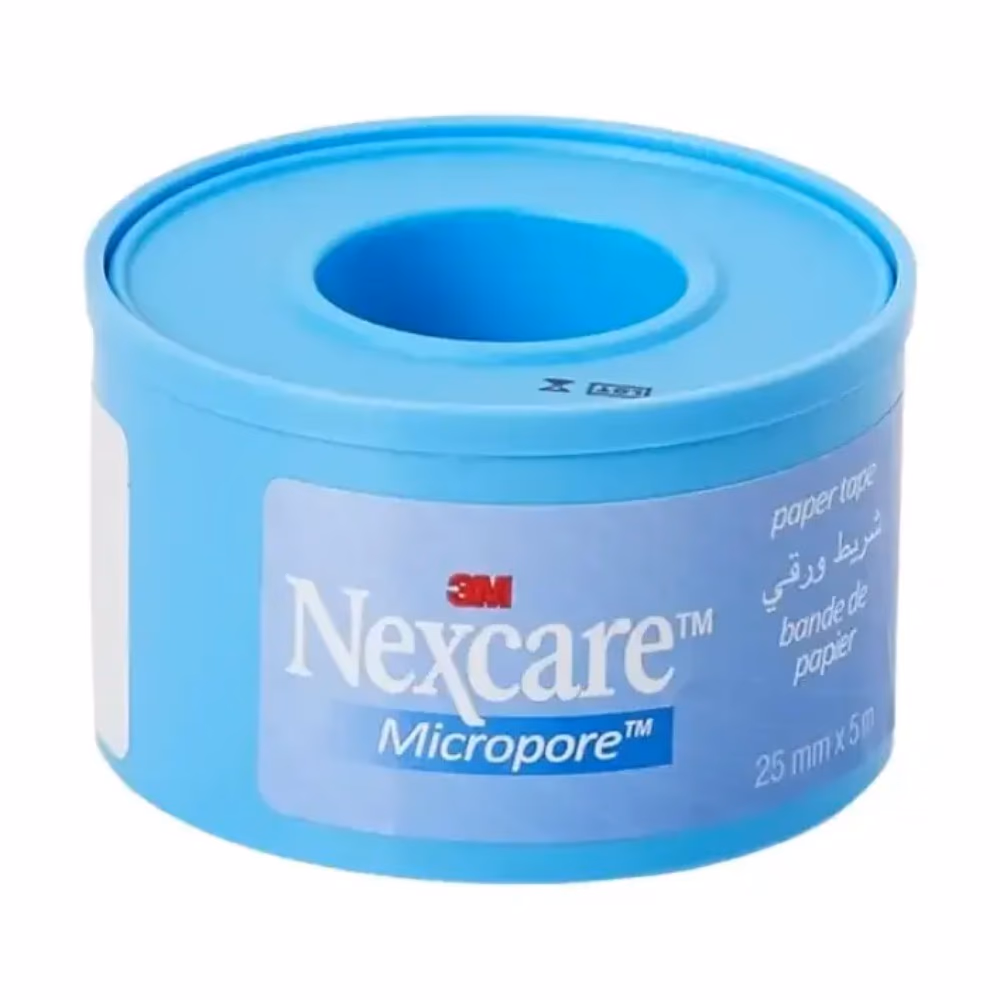 3M Nexcare Micropore Paper Tape 25mm x 5m - Pack Of 1 1