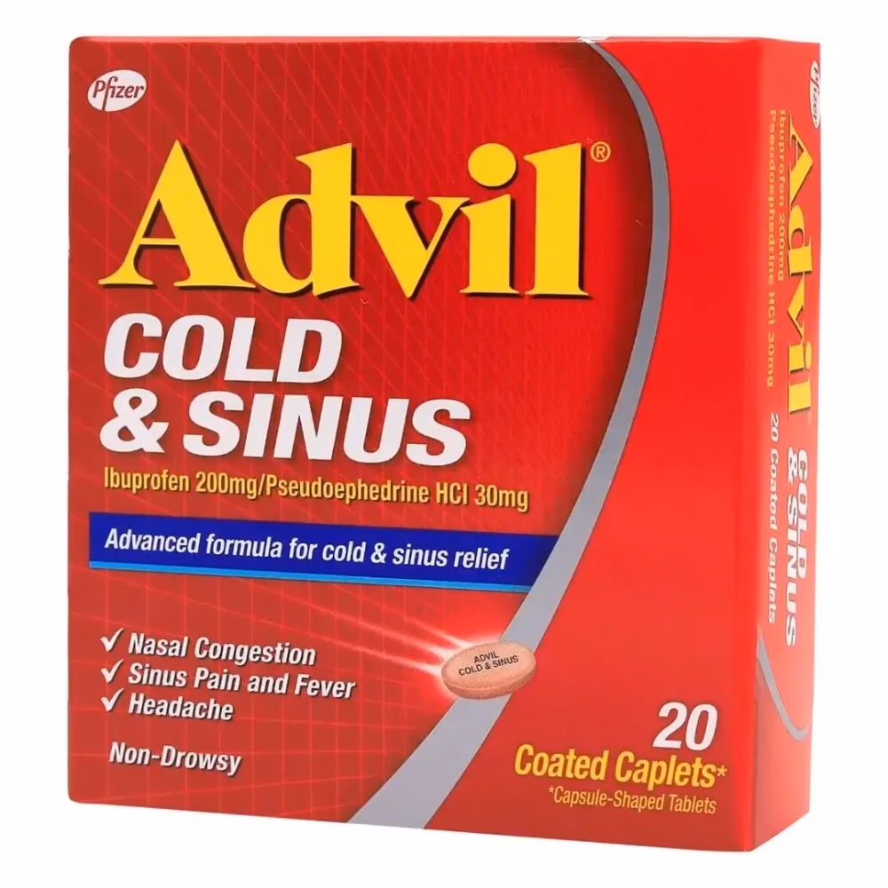 Advil Cold and Sinus - 20 Tablets 1