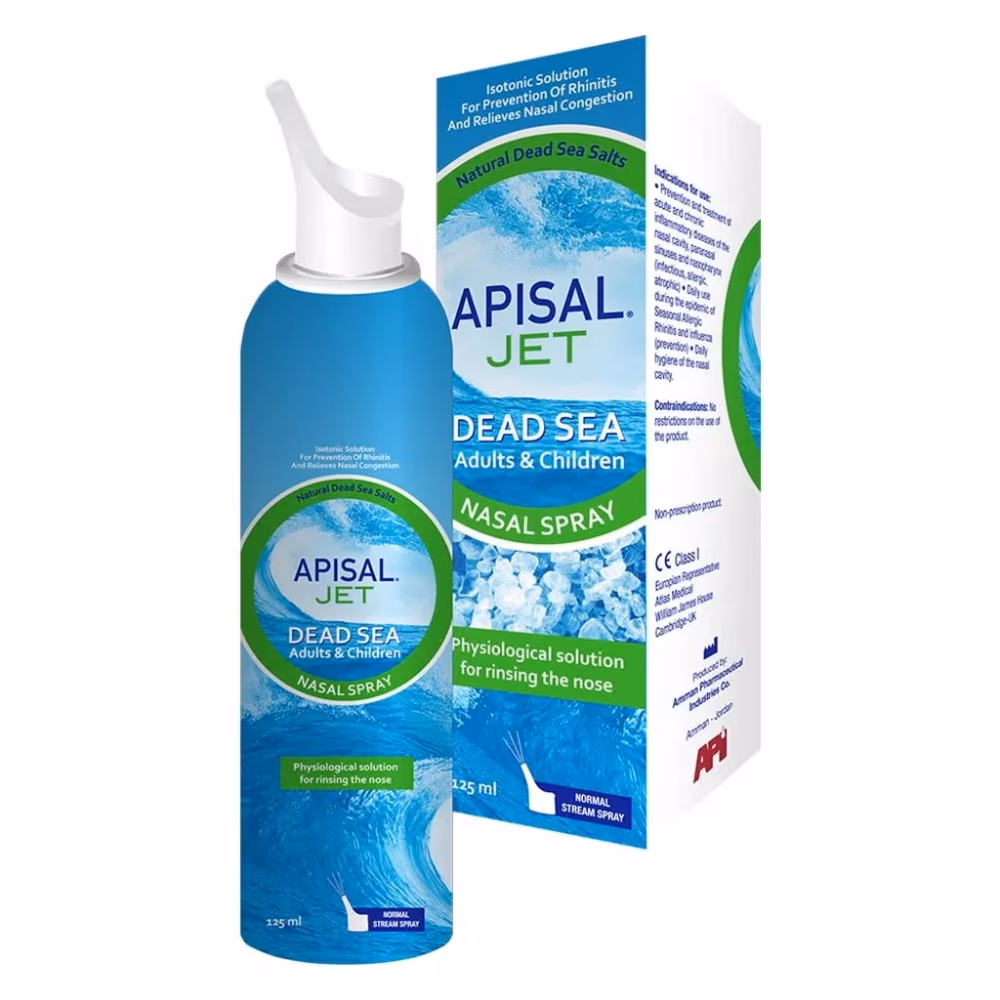 Apisal Jet Dead Sea Nasal Spray 125ml 1