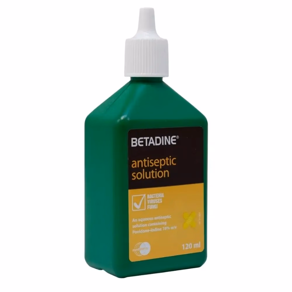 Betadine Antiseptic Solution 120ml 1