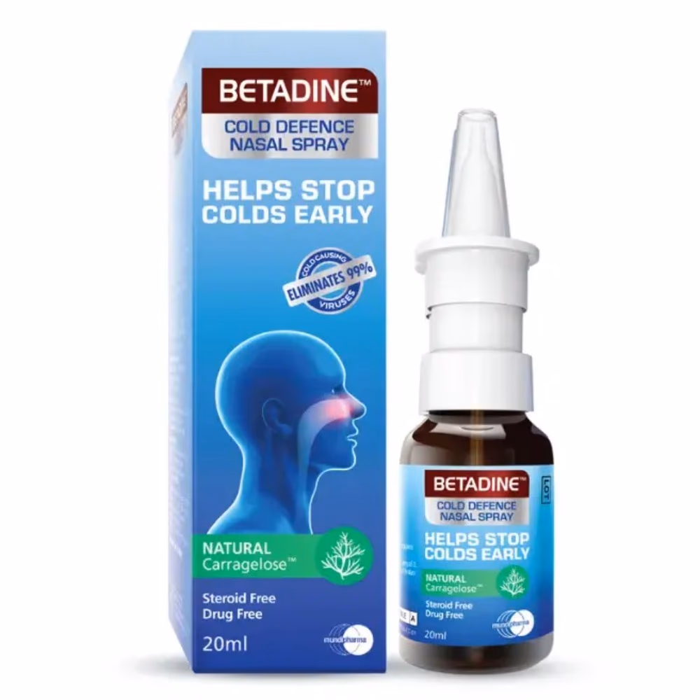 Betadine Cold Defence Adult Nasal Spray 20ml 1