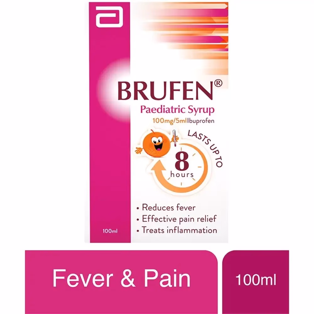 Brufen 100mg/5ml Paediatric Syrup 100ml 2