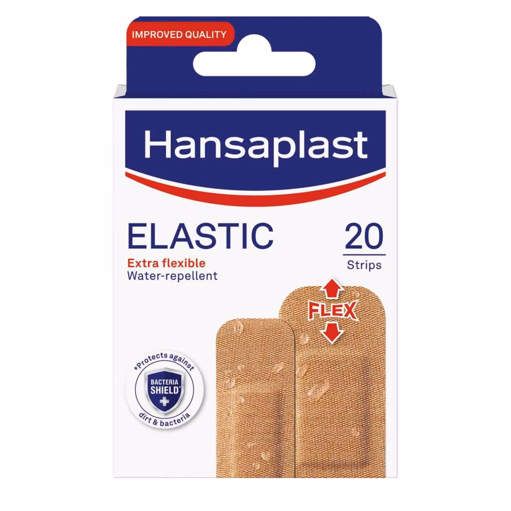 Hansaplast Elastic Plasters 20 Strips 1