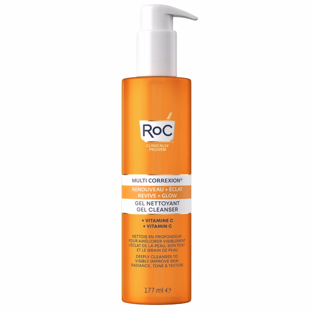 ROC Multi Correxion Revive + Glow Gel Cleanser -177ml/6oz