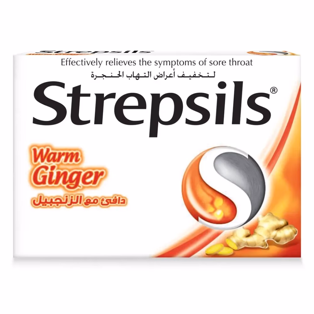 Strepsils Warm Ginger - 16 Lozenges 1