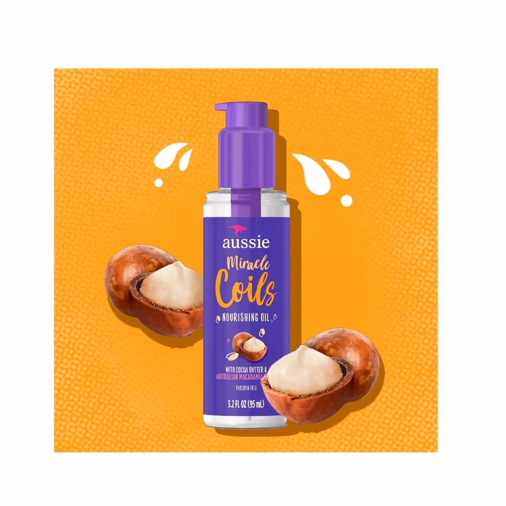 Aussie Miracle Coils Nourishing Oil 95ml