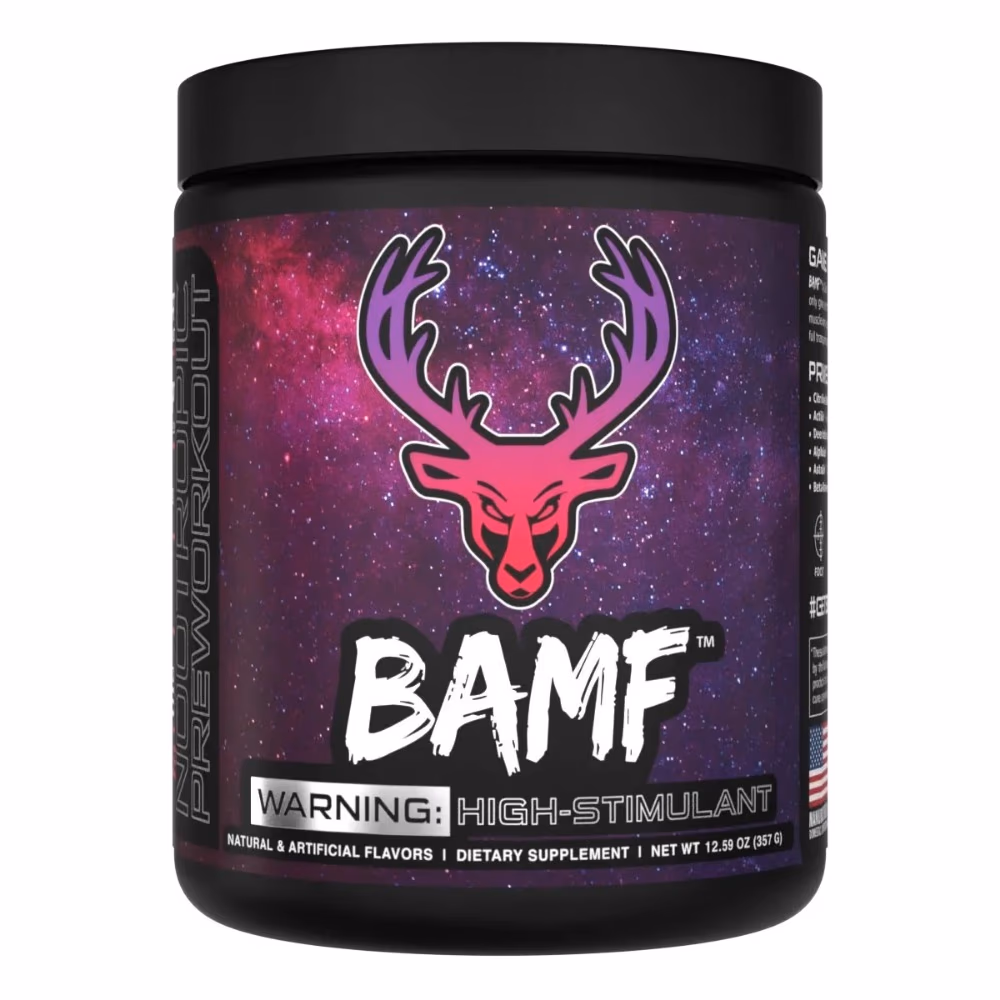 Bucked Up BAMF High Stim Pre-Workout Jungle Juice 352g 1