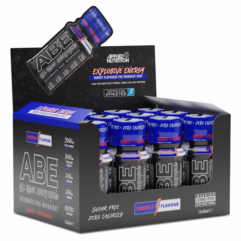 Applied Nutrition ABE Pre-Workout Shot Energy Flavor - 60ml x 12pcs  1