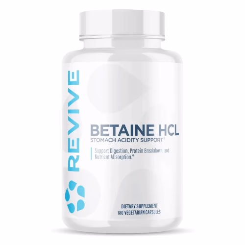 Revive Betaine HCL 180 Capsules
