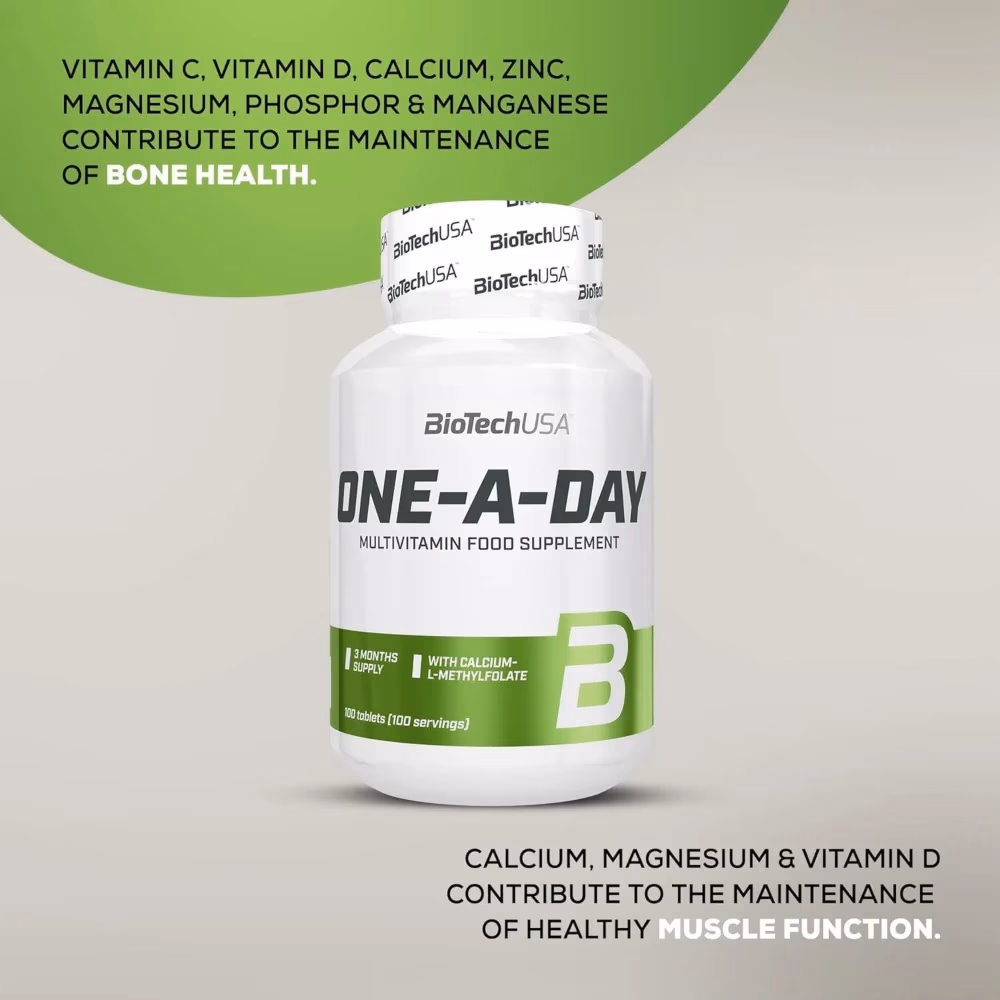 BioTechUSA One-A-Day - 100 Tablets 3