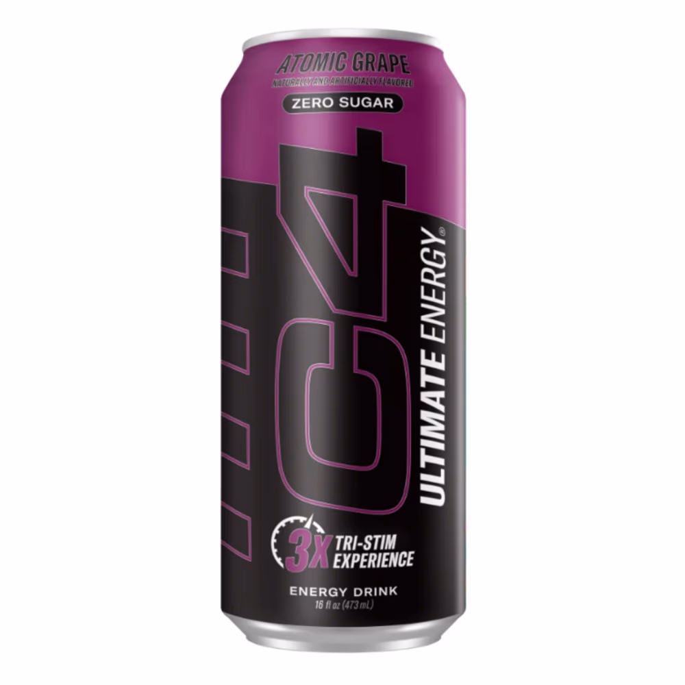 Cellucor C4 Ultimate Energy Drink RTD – Atomic Grape 473ml 1