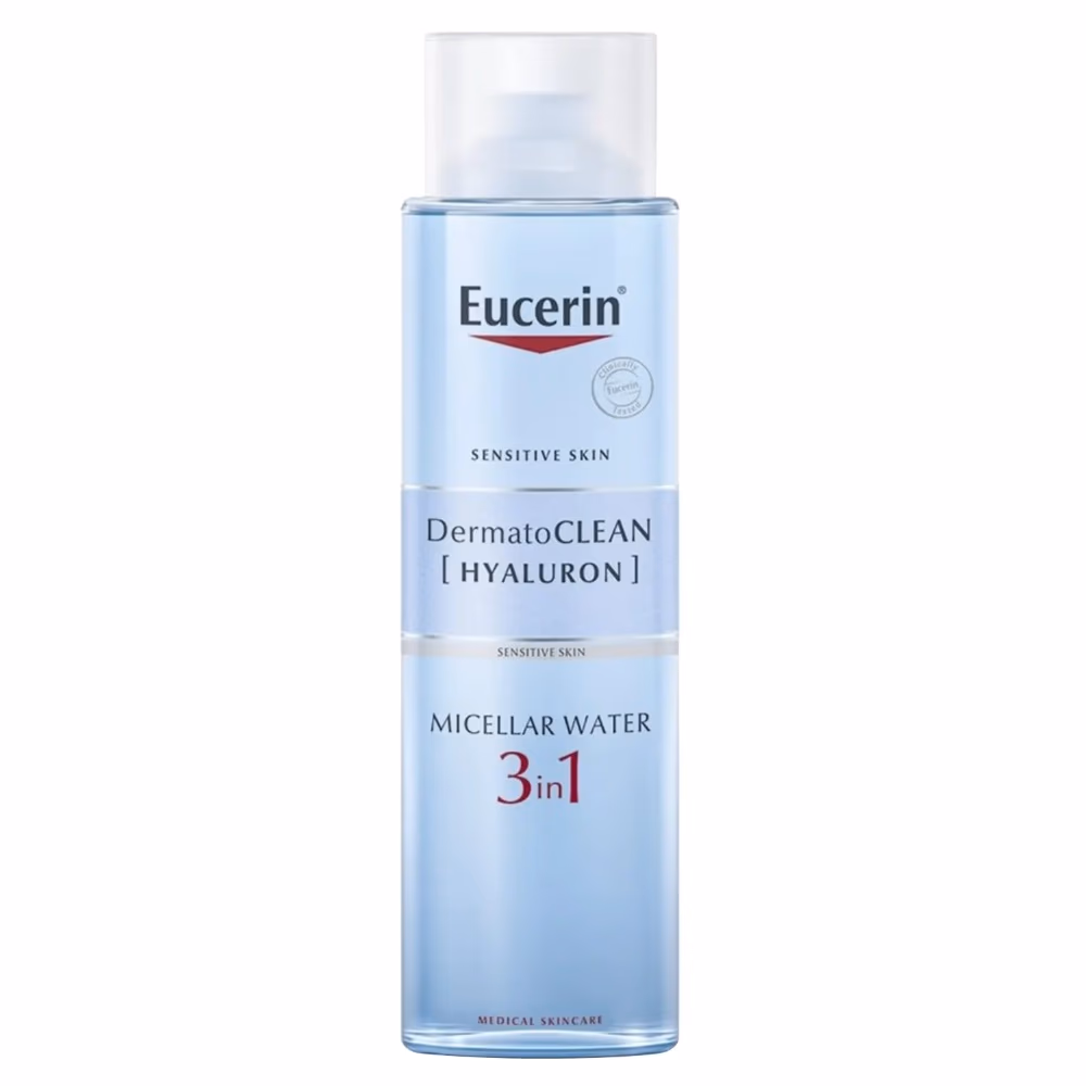 Eucerin Micellar 3-in-1 Cleansing Solution – 200ml | Makeup Remover, Cleanser & Toner for Sensitive Skin