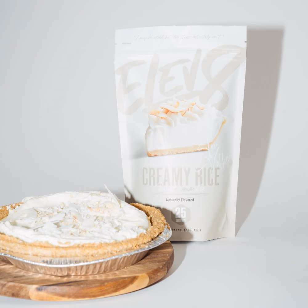 Elev8 Creamy Rice Coconut Cream Pie – 850g  5